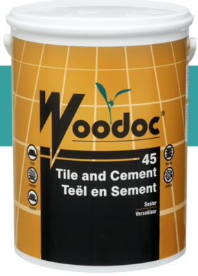 Woodoc 45 Tile and Cement Sealer – Gloss 1L