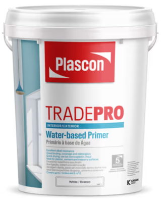 Plascon TradePro Water-Based Plaster Primer White 20L