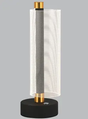 LED Table Lamp 8W Dimmable with Touch Switch – Black and Gold TL844