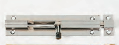 Elkanah Barrel Bolt Chrome Plated 50mm