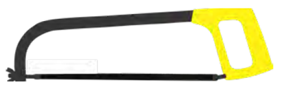 Cachet DIY Hacksaw Black Handle 1508
