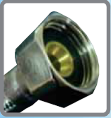 Water Connections Braided Connector 250mm 1/2" female x 1/2" female BC001