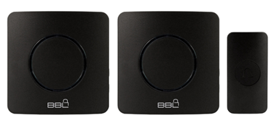 BBL Wireless Doorbell Plug-In with 2 Receivers BBF-W3882R2