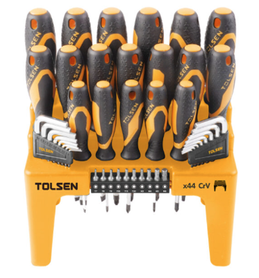 Tolsen Screwdriver Set 44 Pc