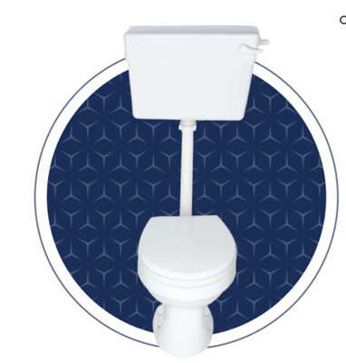 Lecico Junior School Elf Low-Level Toilet Set with Seat